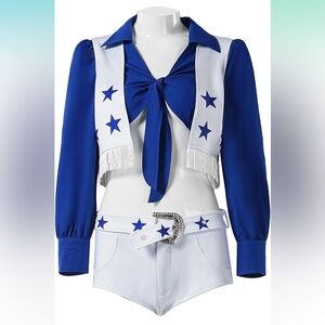Dallas Cowboy Cheerleader Costume